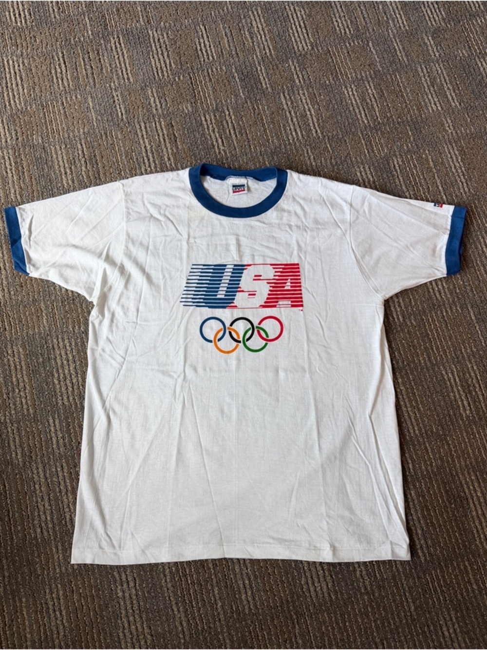Deadstock Levi’s Olympic Games ringer tee